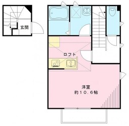 つつじヶ丘駅 徒歩12分 2階の物件間取画像